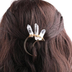 Viking Celtic Crystal Hair Pin Vintage Hair Clip Sticks For Long Hair Accessorie