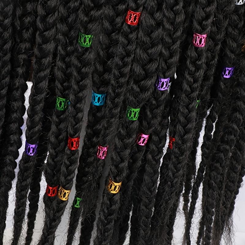 10pcs Dreadlock Beads Hair Rings Hair Decoration Clips Hair Jewelry