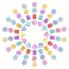 80pcs Mini Hair Claw Clips Small Non Slip Hair Clips Crown Shaped