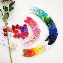Mini Hair Bow Clips Girls Hair Clips