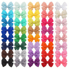 Mini Hair Bow Clips Girls Hair Clips