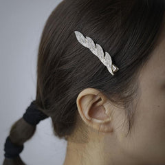 4pcs Rhinestone Duck Billed Clip Crystal Head Jewelry Hair Accessories