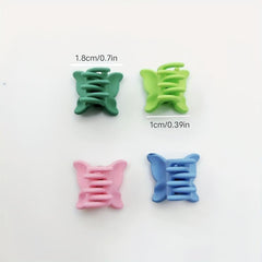 Butterfly Hair Clip Macaroon Mini Claw Mini Hair Clip For Girls And Baby