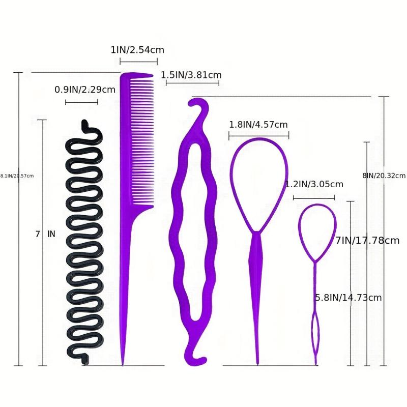 19pcs Hair Styling Accessories Hair Twister Hair Braider Hair Accessories