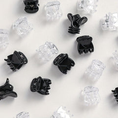 24pcs Mini Shark Claw Hair Accessories For Women