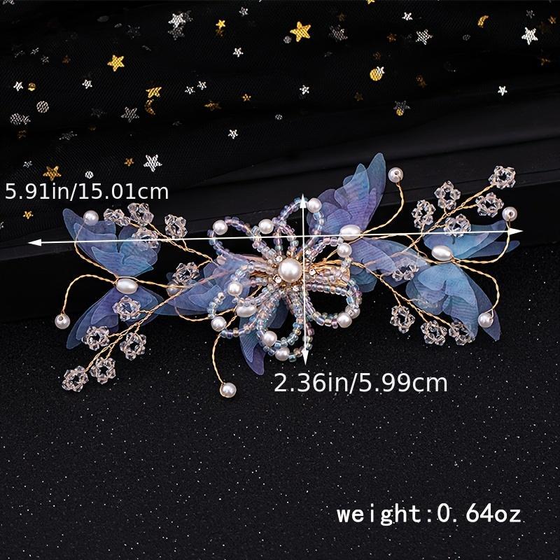 Romantic Flower Mini Hair Clip Wedding Bridal Hair Pin