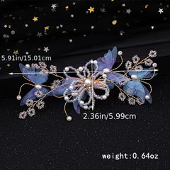 Romantic Flower Mini Hair Clip Wedding Bridal Hair Pin