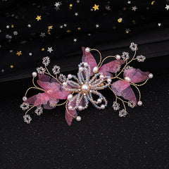 Romantic Flower Mini Hair Clip Wedding Bridal Hair Pin