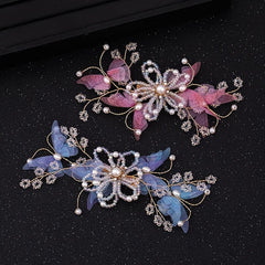 Romantic Flower Mini Hair Clip Wedding Bridal Hair Pin
