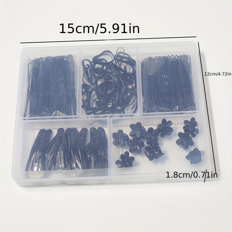 Hair Accessories Set Hair Clips Hair Rings Hair Claws Styling Tools Bands