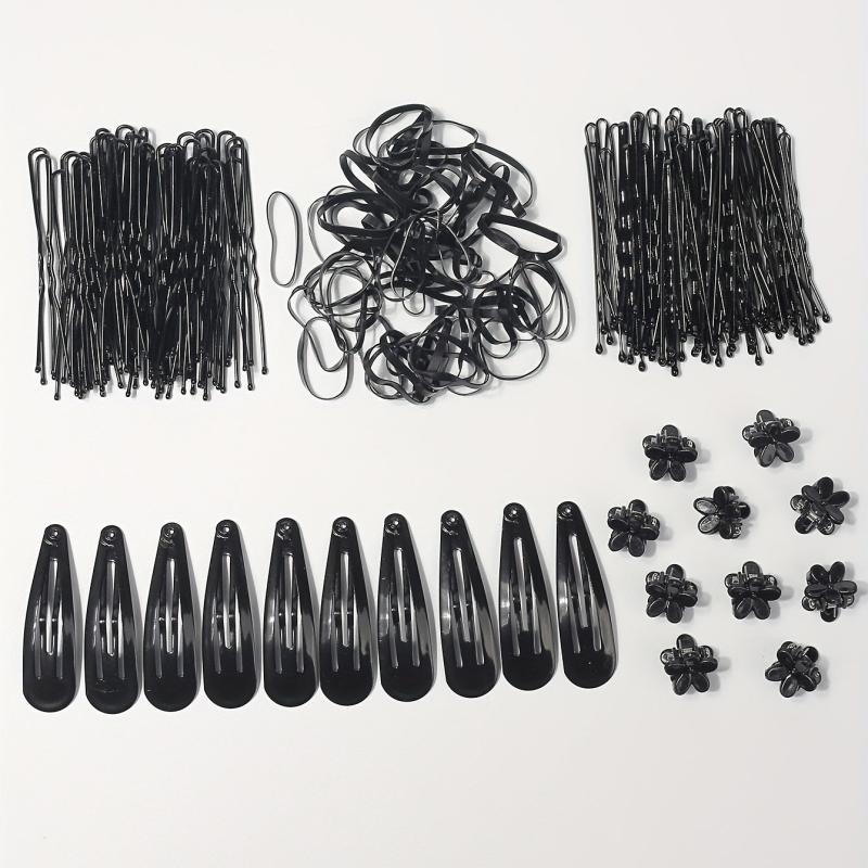 Hair Accessories Set Hair Clips Hair Rings Hair Claws Styling Tools Bands