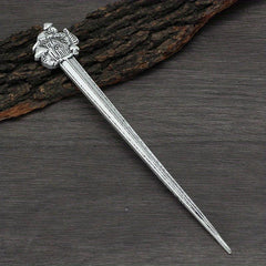 Vintage Viking Style Hairpin Celtic Barrette Hair Stick