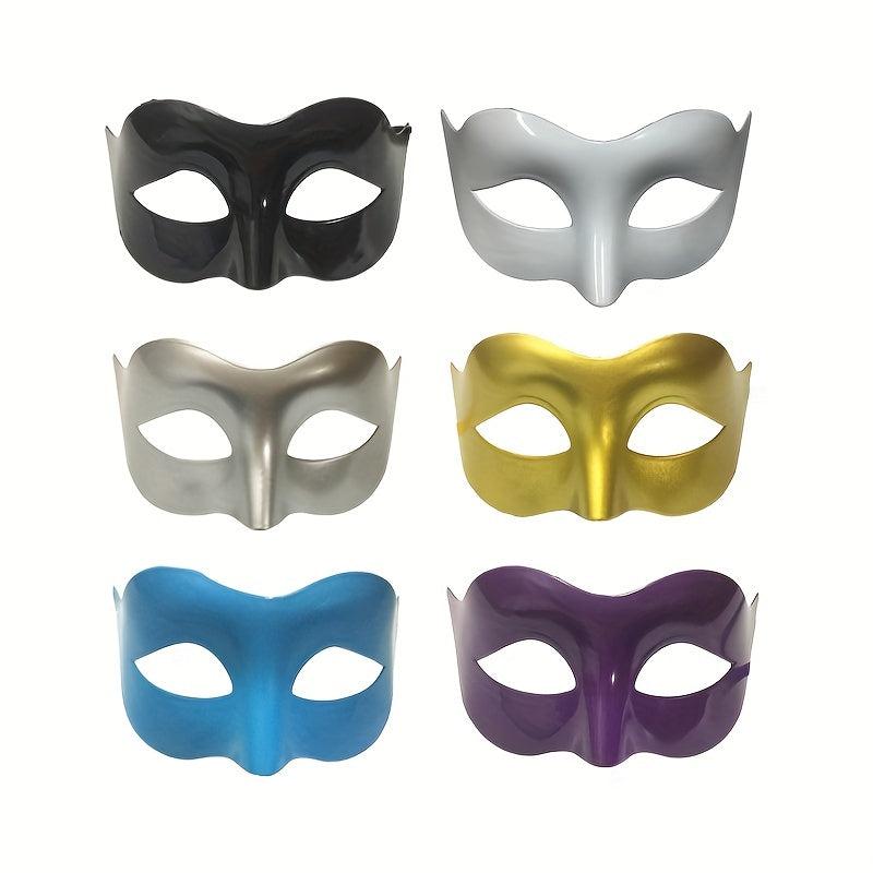 Women's Venetian Style Half Face Mask Masquerade Flat Mask
