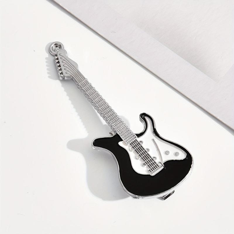 Mini Guitar Funny Hair Clip Rock Punk Duck Bill Clip Hair Accessories