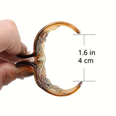 8pcs Mini Shark Claw Braid Hair Clip Women Hair Accessories