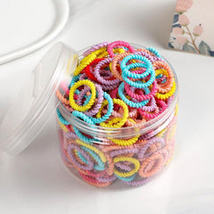 200pcs Mini Rubber Bands for Baby Girls Hair Accessories