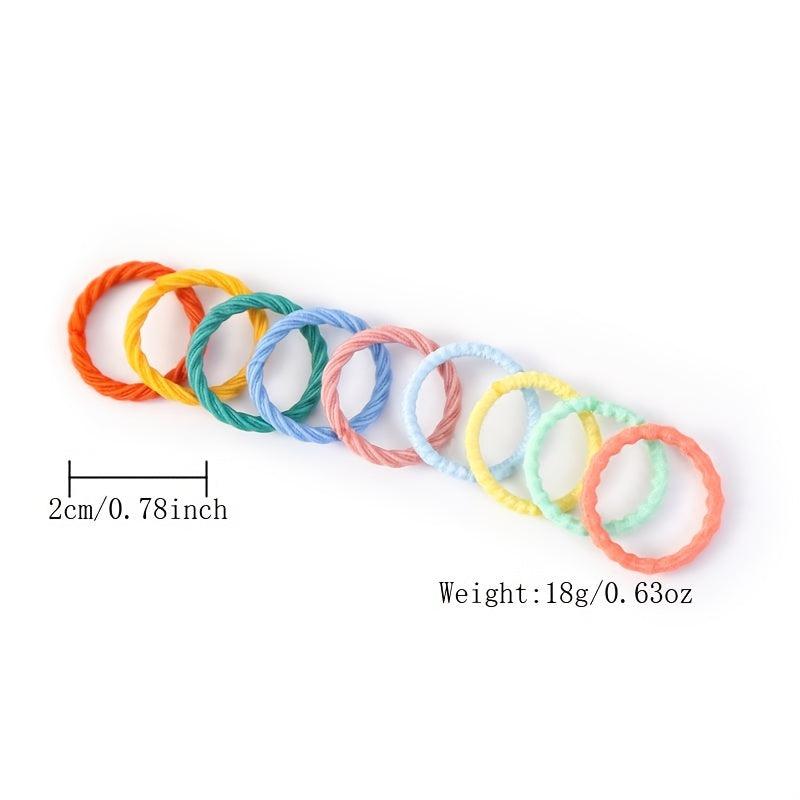 200pcs Mini Rubber Bands for Baby Girls Hair Accessories