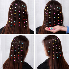 Mini Rainbow Hair Claw Clips for Girls Women