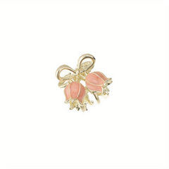 Metal Mini Hair Clip Rhinestone Butterfly Small Hair Clip Flower Hair Clip