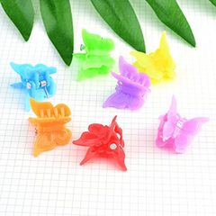 100pcs Mini Butterfly Hair Claw for Women Girls Baby