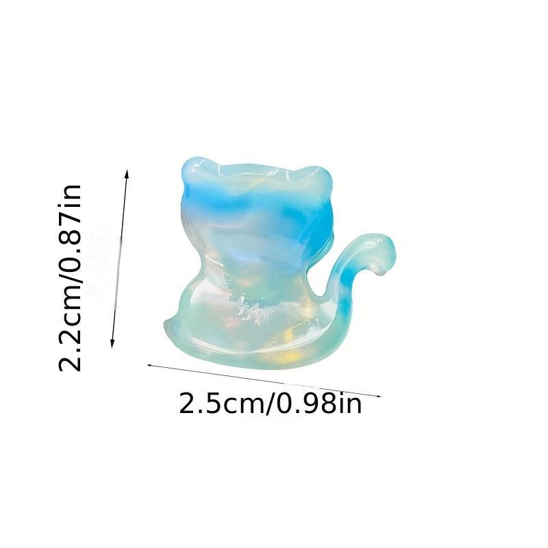 Cat Shape Hair Claw Mini Ponytail Hair Clip Hair Accessories