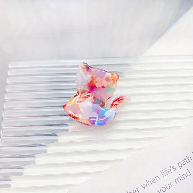 Cat Shape Hair Claw Mini Ponytail Hair Clip Hair Accessories