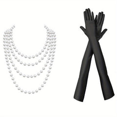 1920s Masquerade Party Costume Accessory Set