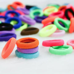 240 Pcs Baby Hair Ties with 4 Hair Loop Tools