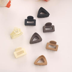 8pcs Mini Hair Claw Square Style Hair Clip Hair Accessories Women