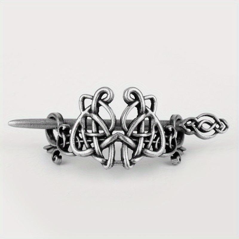 Viking Hair Bun Cuff Cage Ponytail Hair Cuff Women Girls Hair Accessories