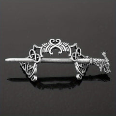 Viking Hair Bun Cuff Cage Ponytail Hair Cuff Women Girls Hair Accessories