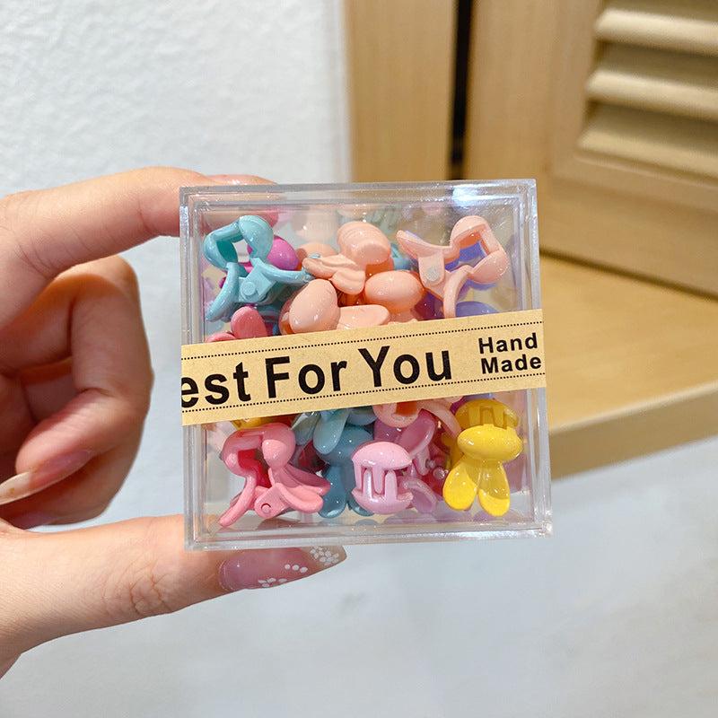 Mini Colorful Hair Claw Clips Star Shape Hair Accessories For Girls