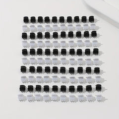 100pcs Mini Hair Claw Clip Solid Style Shark Claw For Side Hair