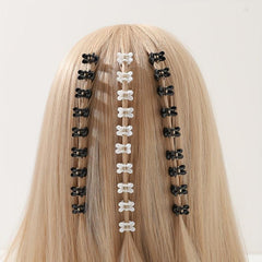 100pcs Mini Rabbit Head Hair Claw Hair Clip Accessories