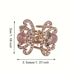 Crystal Shark Claw Hair Claw Rhinestone Head Jewelry