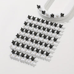 100pcs Mini Butterfly Shaped Hair Claw for Women Girls Baby Toddlers