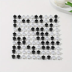 100pcs Mini Star Shaped Hair Claw for Women Girls Hair Clip