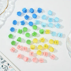 50pcs Mini Hair Claw Clip for Women Girls Baby Sweet Hair Claw