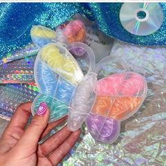 1000pcs 7 Hair Tie Mini Hair Band For Girls Children Y2k Hair Styling Disposable