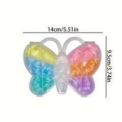 1000pcs 7 Hair Tie Mini Hair Band For Girls Children Y2k Hair Styling Disposable