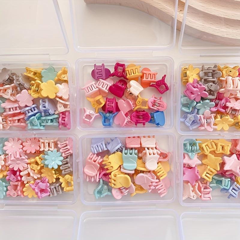 20PCS Mini Hair Claw Girls Shark Claw Hair Accessories For Girls