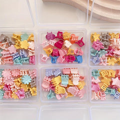 20PCS Mini Hair Claw Girls Shark Claw Hair Accessories For Girls