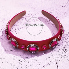 Faux Pearl Crystal Head Band Hair Accessories Head Jewelry