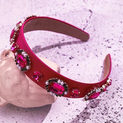 Faux Pearl Crystal Head Band Hair Accessories Head Jewelry