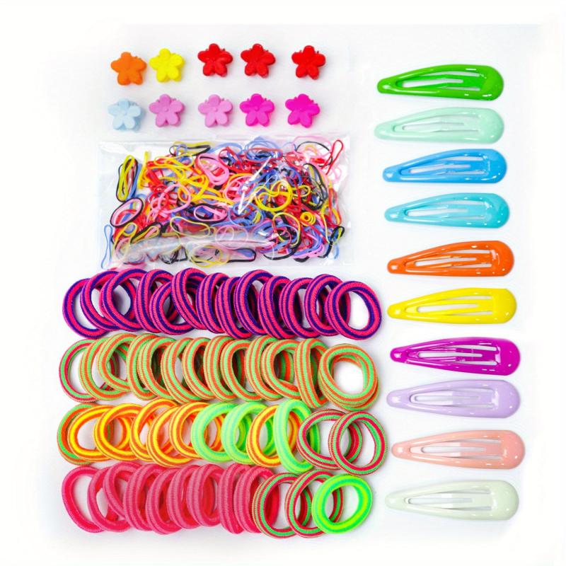 Y2K Hair Accessories Set Colorful Snap Clip Sweet Mini Claw Clip