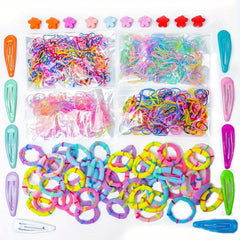 Y2K Hair Accessories Set Colorful Snap Clip Sweet Mini Claw Clip