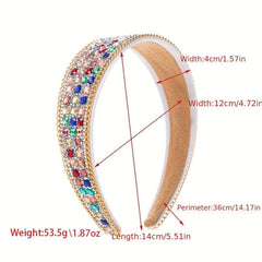 Baroque Style Crystal Head Hoop Hair Accessories
