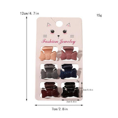 Small Amber Ponytail Clip, Hair Accessories