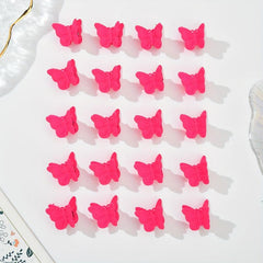 20pcs Butterfly Mini Hair Claw Hair Clip Hair Accessories For Women Girls