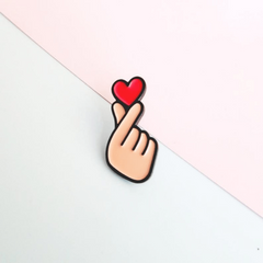 Heart Brooch Pin Creative Pop Enamel Pin Lapel Badges Brooch Funny Jewelry